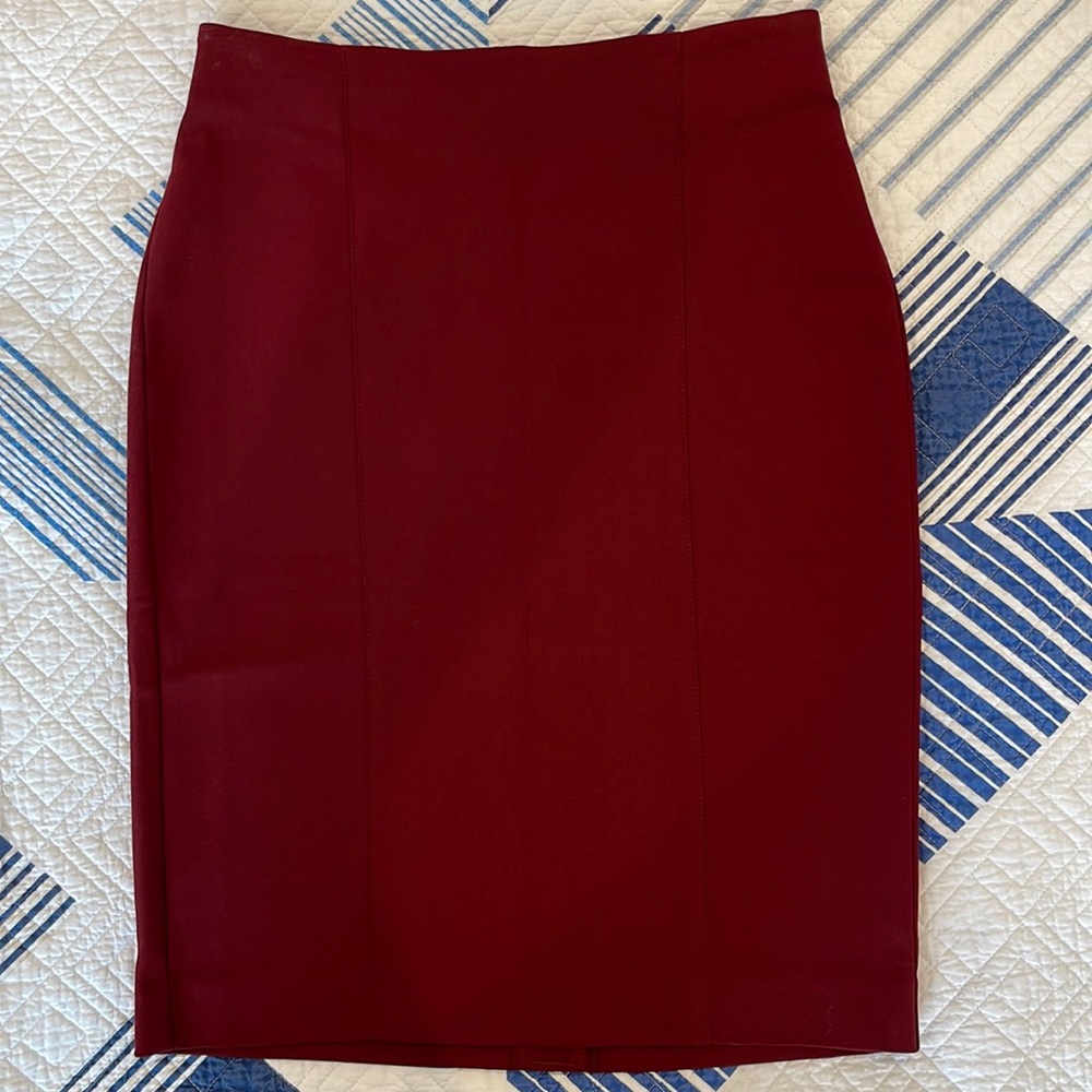 Van Heusen Burgundy skirt